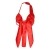 Eleery Reizwäsche Nachtwäsche Kostüm Uniform Lingerie Bandage Spitze Babydolls (Rot) - 2