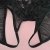 Keven Damen Babydoll Dessous mit Große Größen Sleepwear Body Bügel Nachthemd Spitze Lingerie (EU 44-46 / Tag XXL, Schwarz) - 3