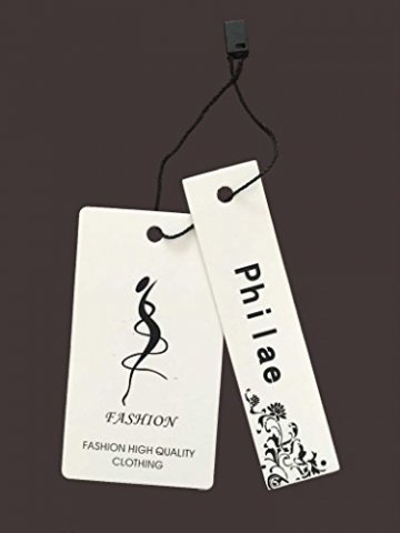 PhilaeEC Women's Plus Size Bridal Lingerie Lace up Satin Boned Corset + G-string (Black, L) - 5