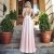 BMKWSG-LIANYIQUN Sommer Damen Kleid Spitze Nähen Rock einfarbig rückenfrei Abendkleid Langen Rock Chiffon-Kleid rosa S - 2