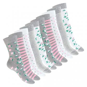 Celodoro 10 Paar süße Damen Socken-35-38 - 1