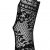 Damen elegante Handschuhe schwarz Spitzen Stulpen elastisch transparent OneSize - 2