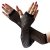 EROSPA® Netz-Handstulpen lang fingerlos Damen Handschuhe schwarz - Einheitsgröße - 1