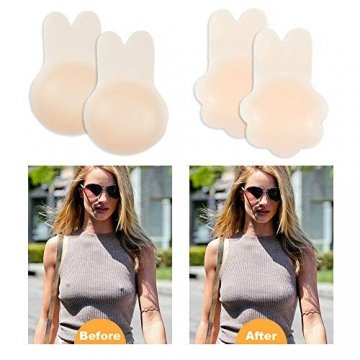 Flying swallow Invisible Bra - Frauen unsichtbare Brust Lift Up Nippel Cover Tape Adhesive Pasties Aufkleber trägerlosen Backless Lifting Bra - 5