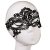 JeVenis Luxury Sexy Lace Augenmaske Prom Mask Maskerade Ball Maske für Kostümparty Cosplay (Black) - 3