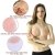 KQueenStar Nipple Cover - Silikon Nippelabdeckung Gel Brustwarzenabdeckung Selbstklebend & Wiederverwendbar Brust Aufkleber unter BH Bikini & Badeanzug, M, 1 Pair Flower - 3