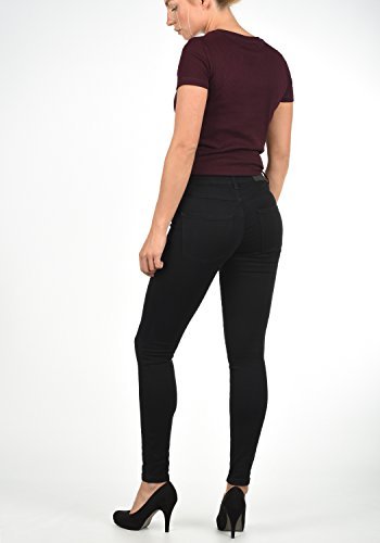 ONLY Feli Damen Jeans Denim Hose Röhrenjeans Aus Stretch-Material Skinny Fit, Farbe:Black, Größe:S/ L34 - 4