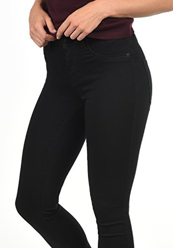ONLY Feli Damen Jeans Denim Hose Röhrenjeans Aus Stretch-Material Skinny Fit, Farbe:Black, Größe:S/ L34 - 6