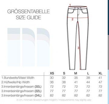 ONLY Feli Damen Jeans Denim Hose Röhrenjeans Aus Stretch-Material Skinny Fit, Farbe:Black, Größe:S/ L34 - 7