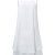 Style Dome Sommerkleid Damen Ärmellos Rückfrei Einfarbig Strand Casual Träger Mini Kleid Weiß-668107 XL - 4