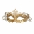 Unbekannt Metall-Maske filigran Gold Augenmaske Venedig Kostüm Maskenball Barock - 