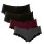 V FOR CITY Slips Damen Baumwoll Soft Panties mit Spitzendetails Unterhose mit Schleife 4er Pack, Grau5, M - 1