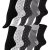 Vincent Creation 10 Paar Süsse Damensocken & Mädchensocken Dot´s and Stripes, Baumwolle - gepunktet und geringelt, Mehrfarbig, 39/42 - 1