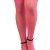 Dreamgirl Women's Plus-Size Sheer Thigh-High Stockings with Silicone Lace Top, Neon Pink, Queen - 1
