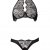 Grey Velvet 2-teiliges Neckholder-BH-Set Frauen Wäsche-Set schwarz XL 100% Polyamid Basics, Dessous - 1