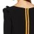 Armani Exchange Damen 6ZYA06 Kleid, Schwarz (Black 1200), Large (Herstellergröße: 8) - 3