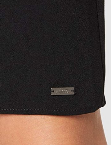 Armani Exchange Damen Back Bottom Belt Dress Partykleid, Schwarz (Black 1200), Small (Herstellergröße: 4) - 3