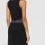 Armani Exchange Damen Logo Belt Tank Dress Kleid, Schwarz (Black 1200), Large (Herstellergröße:L) - 2