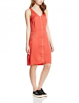 Calvin Klein Jeans Damen Riani Dress s/s Kleid, Rot (Cranberry-PT 064), 34 (Herstellergröße: XS) - 1