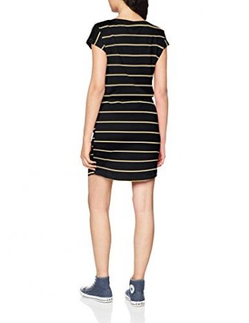 ONLY Damen Onlmay S/S Dress Noos Kleid, Mehrfarbig (Black Stripes: Double Yolk Yellow/Cl. Dancer), 34 (Herstellergröße: XS) - 2