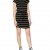 ONLY Damen Onlmay S/S Dress Noos Kleid, Mehrfarbig (Black Stripes: Double Yolk Yellow/Cl. Dancer), 34 (Herstellergröße: XS) - 1