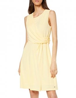 Tommy Hilfiger Damen BARBARA FLARE DRESS Kleid, Gelb (Golden Haze 793), XS (Herstellergröße: 6) - 1