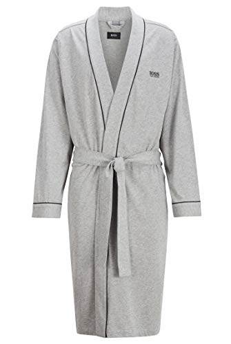 BOSS Herren Kimono BM Bademantel, Grau (Medium Grey 33), X-Large (Herstellergröße: XL) - 1