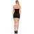 LOVELYBOBO 2-Pack Damen Kleid elastisch und flexibel tragbar Einheitsgröße mit Clubwear Partykleid V-Ausschnitt Rückenfreies (schwarz+rot) - 4