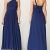 Amazon-Marke: TRUTH & FABLE Damen Maxi A-Linien-Kleid, Blau (Medival Blue), 42, Label:XL - 2