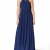 Amazon-Marke: TRUTH & FABLE Damen Maxi A-Linien-Kleid, Blau (Medival Blue), 42, Label:XL - 1