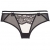 Axami Damen Slip Unterhose Durchsichtig V-8543, Schwarz,M - 4
