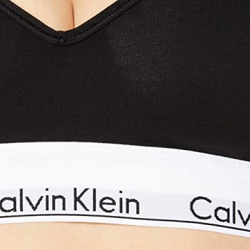 Calvin Klein Damen Bustier Bralette Lift BH, Schwarz (Black 001), S (84-89 cm) - 5