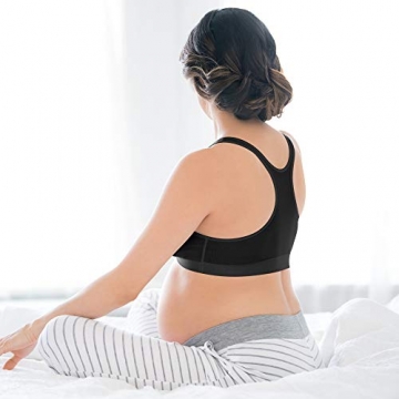Medela Schlaf Bustier – Nahtloser BH mit Stretchmaterial – Für komfortablen Halt beim Schlafen während und nach der Schwangerschaft - 3