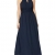 Vila Damen Vimilina Halterneck Maxi Dress - Noos Kleid, Total Eclipse, 42 EU - 1