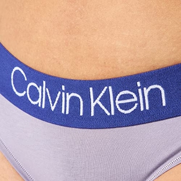 Calvin Klein Damen 5PK Unterwäsche im Bikini-Stil, Purple/Orange/Heather/Citrina/Grey, 36 - 4