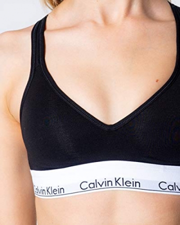 Calvin Klein Damen Bustier Bralette Lift BH, Schwarz (Black 001), M(89-94 cm) - 3