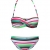 Dokotoo Gepolsterter Push-Up-Bikini-Set für Damen, 2-teilig, Badebekleidung - Gr�n - XX-Large - 3