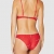 Emporio Armani Swimwear Damen Push-UP & Side Band Brief Beachwear TIE Front Bikini-Set, Rot (Rosso Stampato Pois 32074), 42 (Herstellergröße: XL) - 3