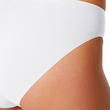 Mey 2er Pack Damen Jazzpants – Größe 38 – Weiß – Slip mit hochelastischen Nähten – Unterhose aus supergekämmter Pima-Baumwolle – Unterwäsche – 89603 of - 5