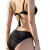 SOGNO D'ORO Bikini Sets für Damen Push Up Tanga mit niedriger Taille Badeanzug Bikini Set Badebekleidung Beachwear - 3