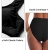 Summer Mae Damen Bikini Set Bustier Oberteil Zweiteile Sportliche Bademode Schwarz XL - 4