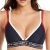 Tommy Hilfiger Damen Iconic Top with Logo Taping Bikini, Dunkles Marineblau, Medium - 1
