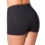 Alkato Damen Sport Shorts mit Hohem Bund Hotpants, Farbe: Schwarz, Größe: 38 - 3