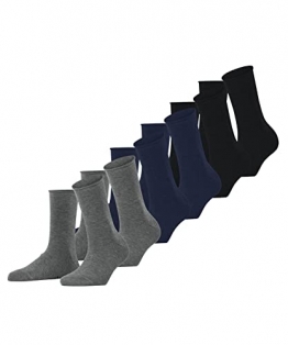 FALKE Damen Socken Happy 6-Pack, Baumwolle, 6 Paar, Mehrfarbig (Sortiment 10), 35-38 - 1