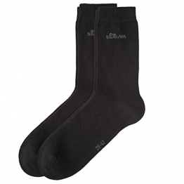 s.Oliver Classic Damen Socken 8er Pack, Größe:39-42;Farbe:black (05) - 1