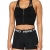 Nike Women's W Np 365 Short 3", Black/White, L - 1